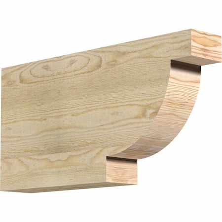 Ekena Millwork Alpine Rough Sawn Rafter Tail, Douglas Fir, 4"W x 12"H x 24"L RFT04X12X24ALP00RDF